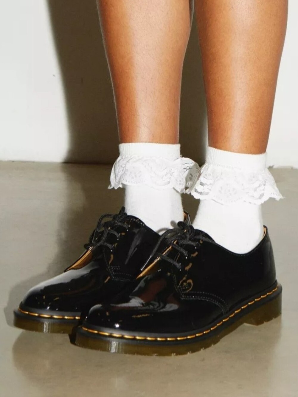Dr. Martens 1461 Patent Leather Black Oxford Shoe - Picture 3 of 16